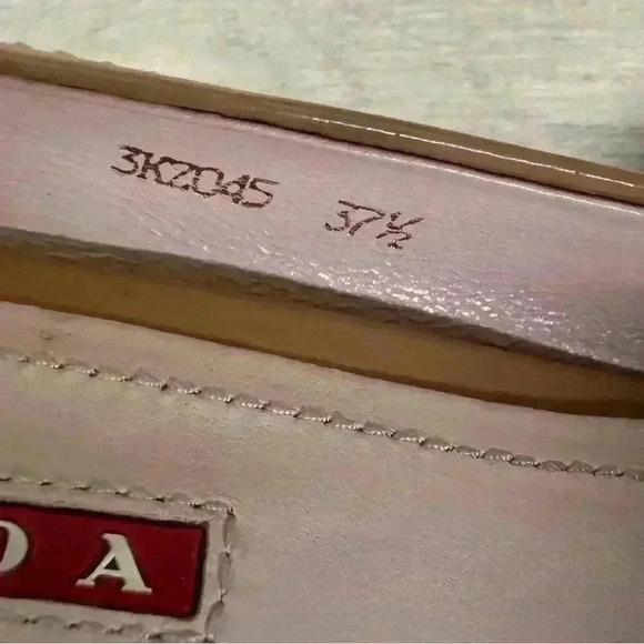 PRADA Patent Leather Espadrille Wedge Sandals In Brown - Picture 9 of 12